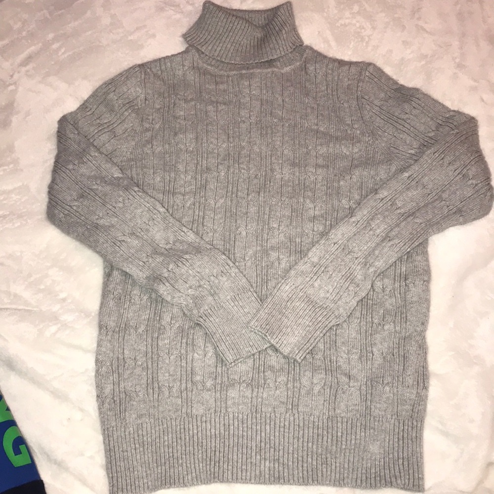 St. John’s Bay cable knit turtleneck sweater